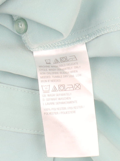 d&co Denim Women Blue XL Collared Button-Up Shirt