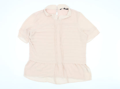 Betty Jackson Black Women's Beige Blouse Size 20