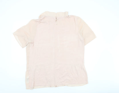 Betty Jackson Black Women's Beige Blouse Size 20