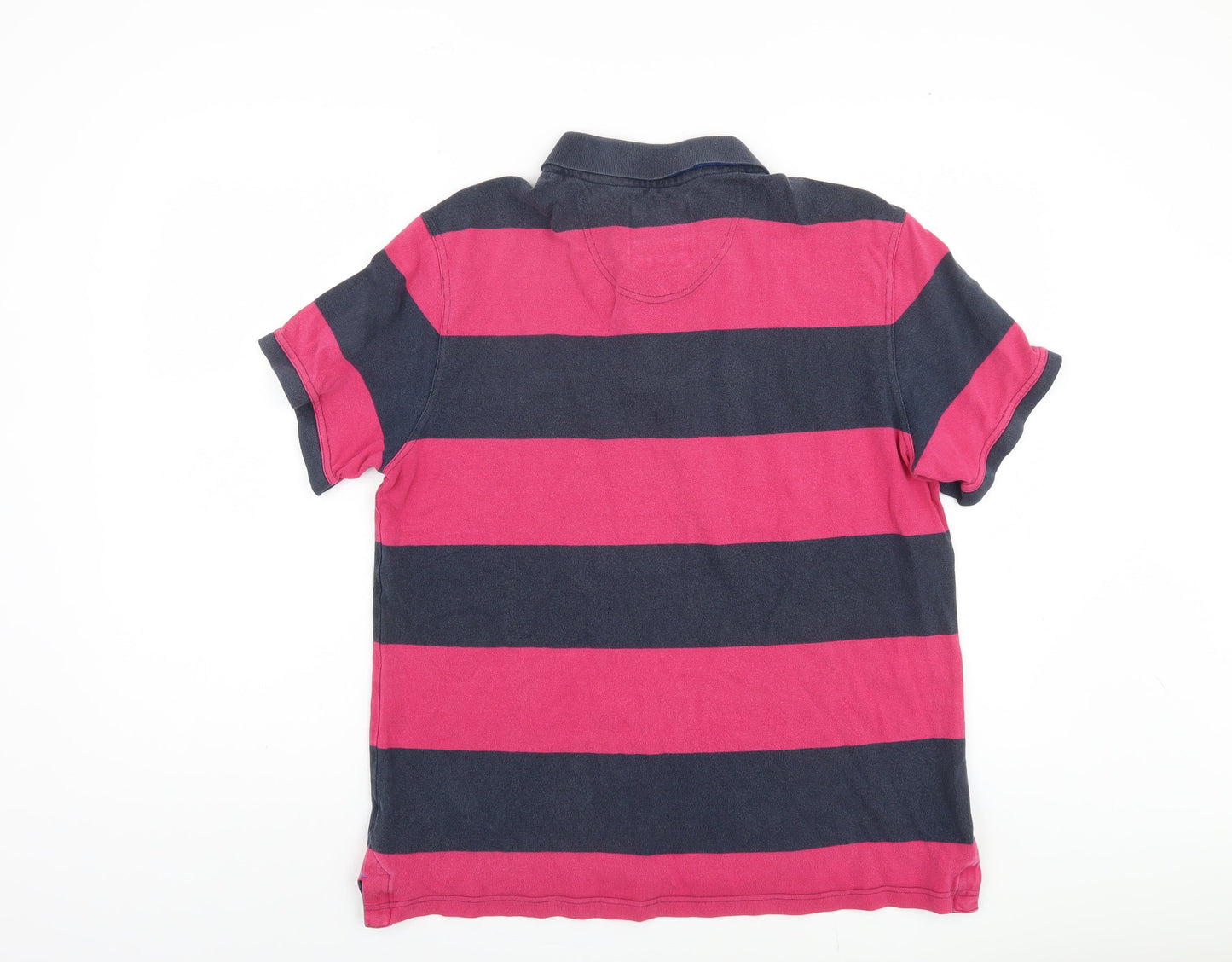 Crew Clothing Men's Multicoloured Striped Polo, Size L