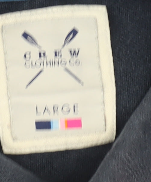 Crew Clothing Men's Multicoloured Striped Polo, Size L