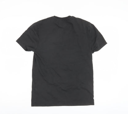 Marvel Men's Black Short Sleeve T-Shirt, S