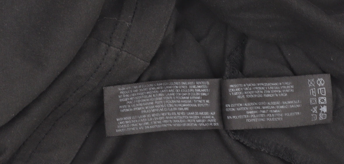 Marvel Men's Black Short Sleeve T-Shirt, S