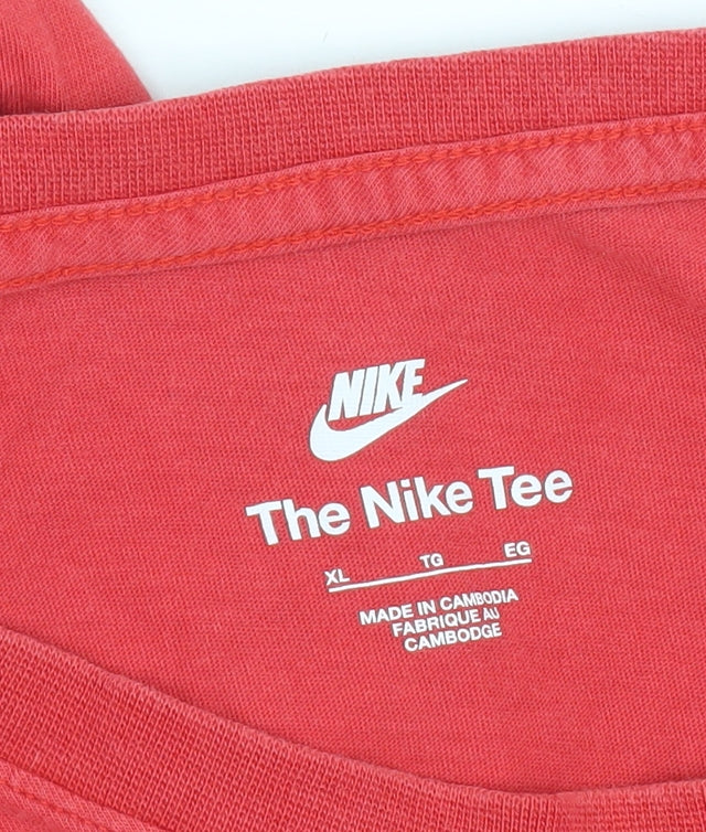 Nike Men's XL Red Short Sleeve T-Shirt