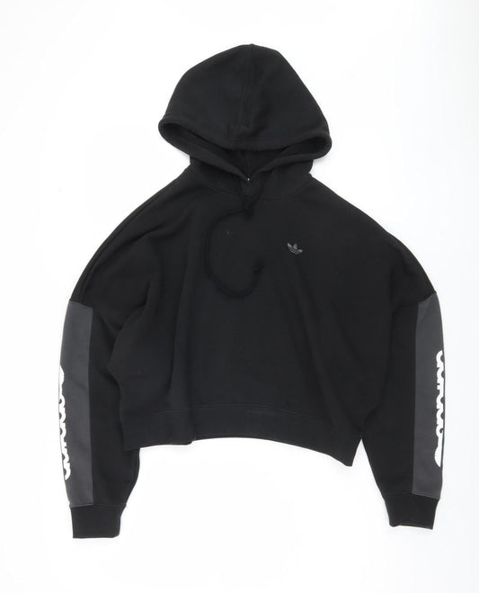 Adidas Women's Black Pullover Hoodie Size 12