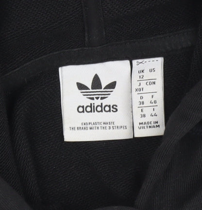 Adidas Women's Black Pullover Hoodie Size 12
