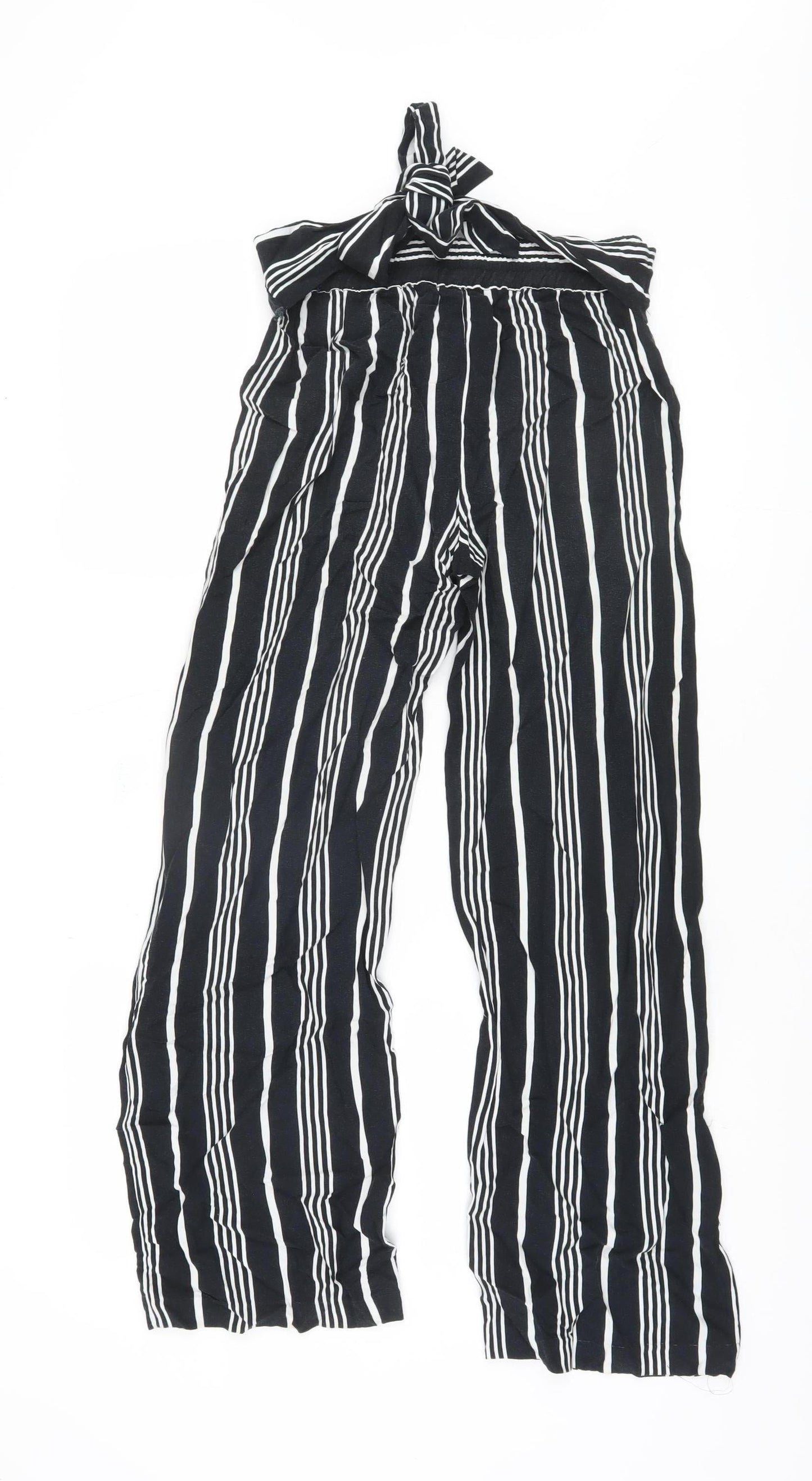 Cynthia Rowley Women Striped Wide-Leg Trousers XS