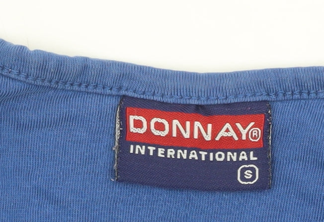 Mens UK Size S Donnay Blue  T-Shirt