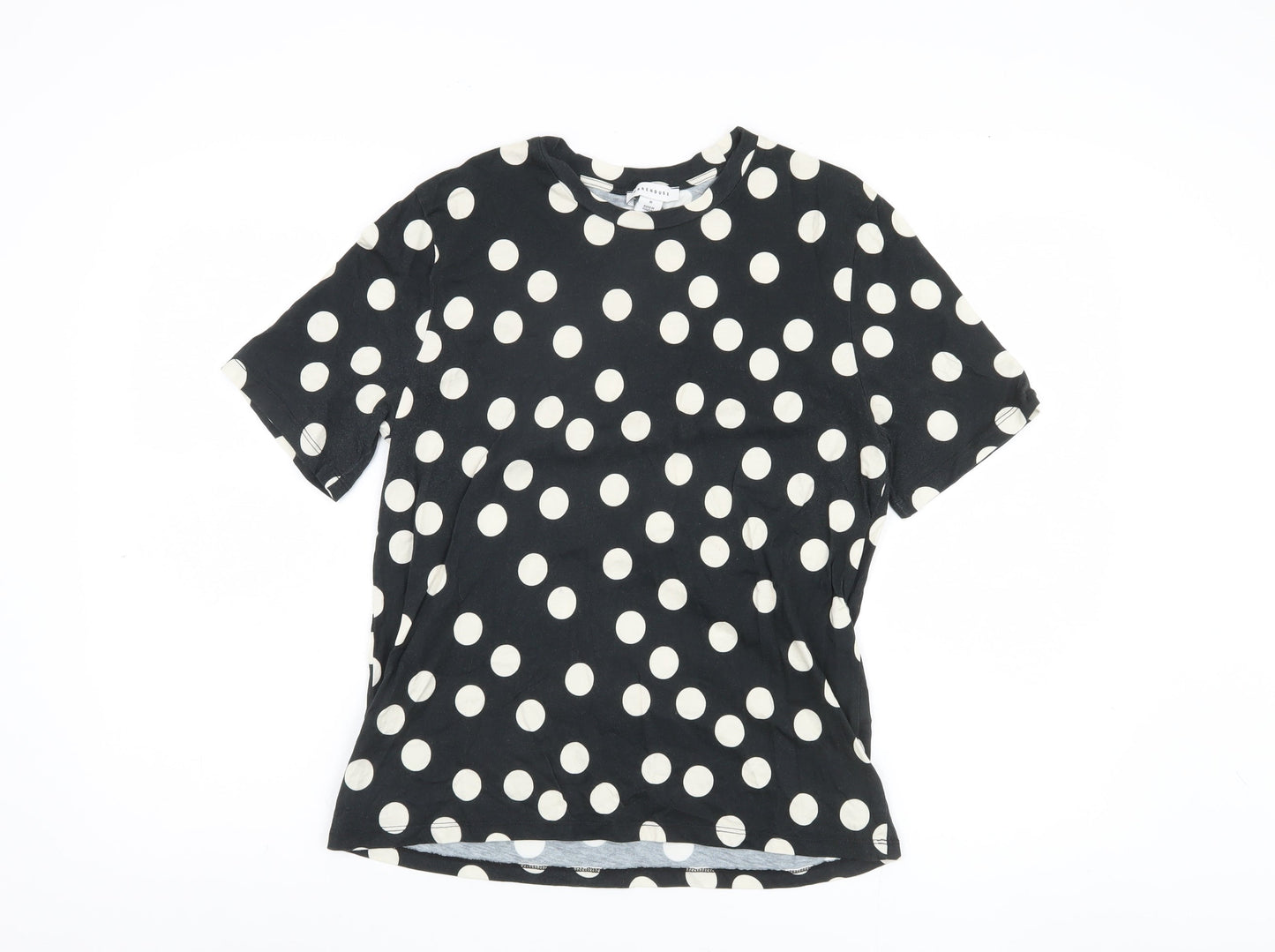 Womens UK Size M Warehouse Black  T-Shirt