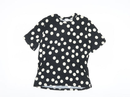Womens UK Size M Warehouse Black  T-Shirt