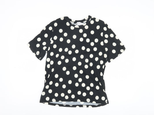 Womens UK Size M Warehouse Black  T-Shirt