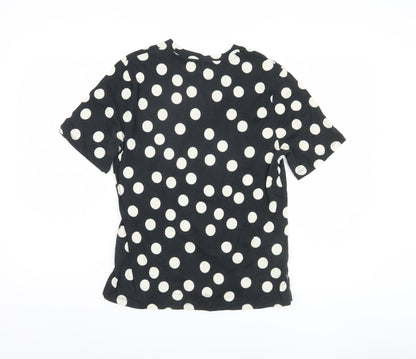 Womens UK Size M Warehouse Black  T-Shirt