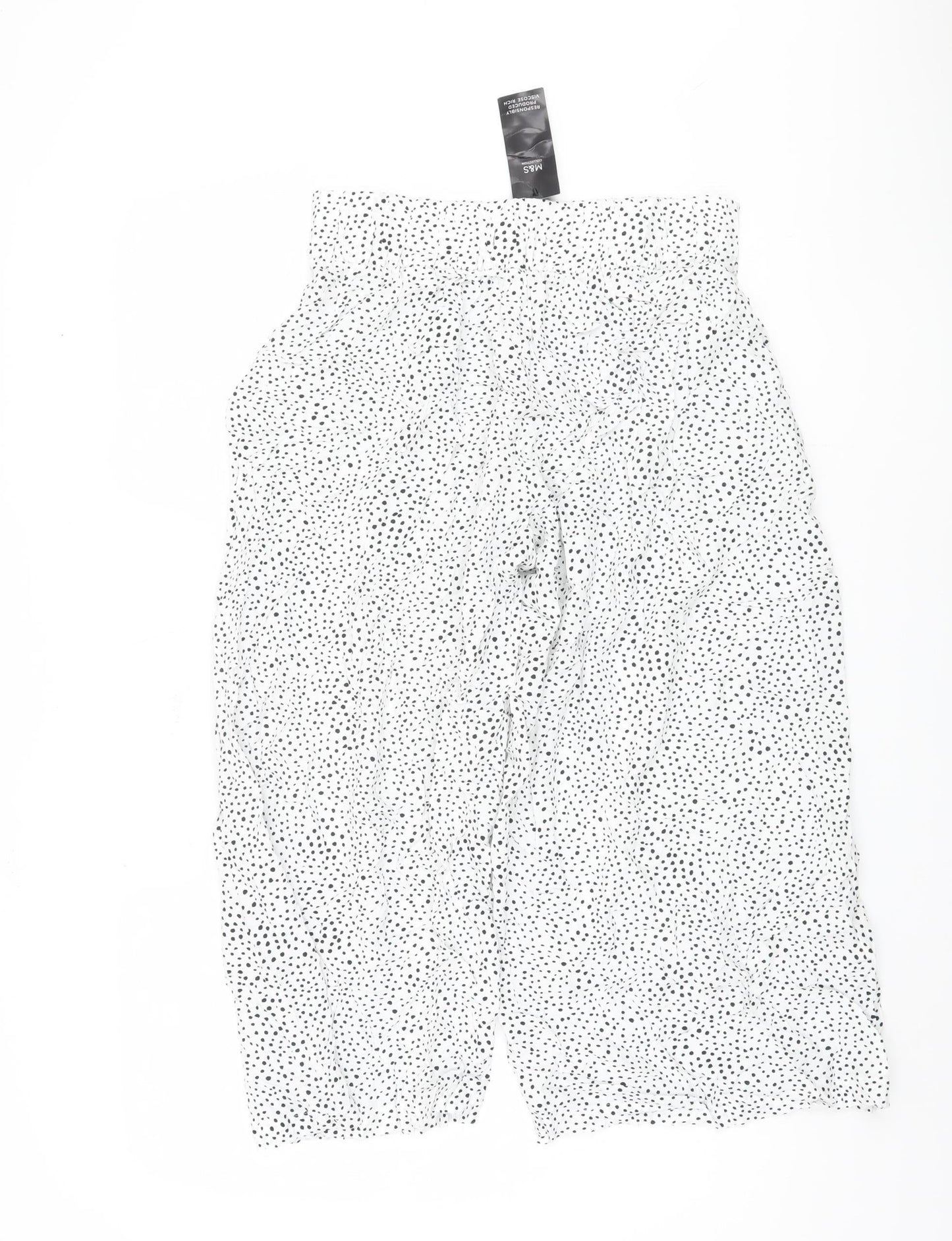 Womens UK Size 10 Marks and Spencer   Black Trousers