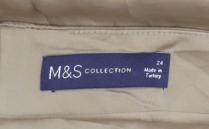 Marks and Spencer Women's Beige Size 24 Skirt