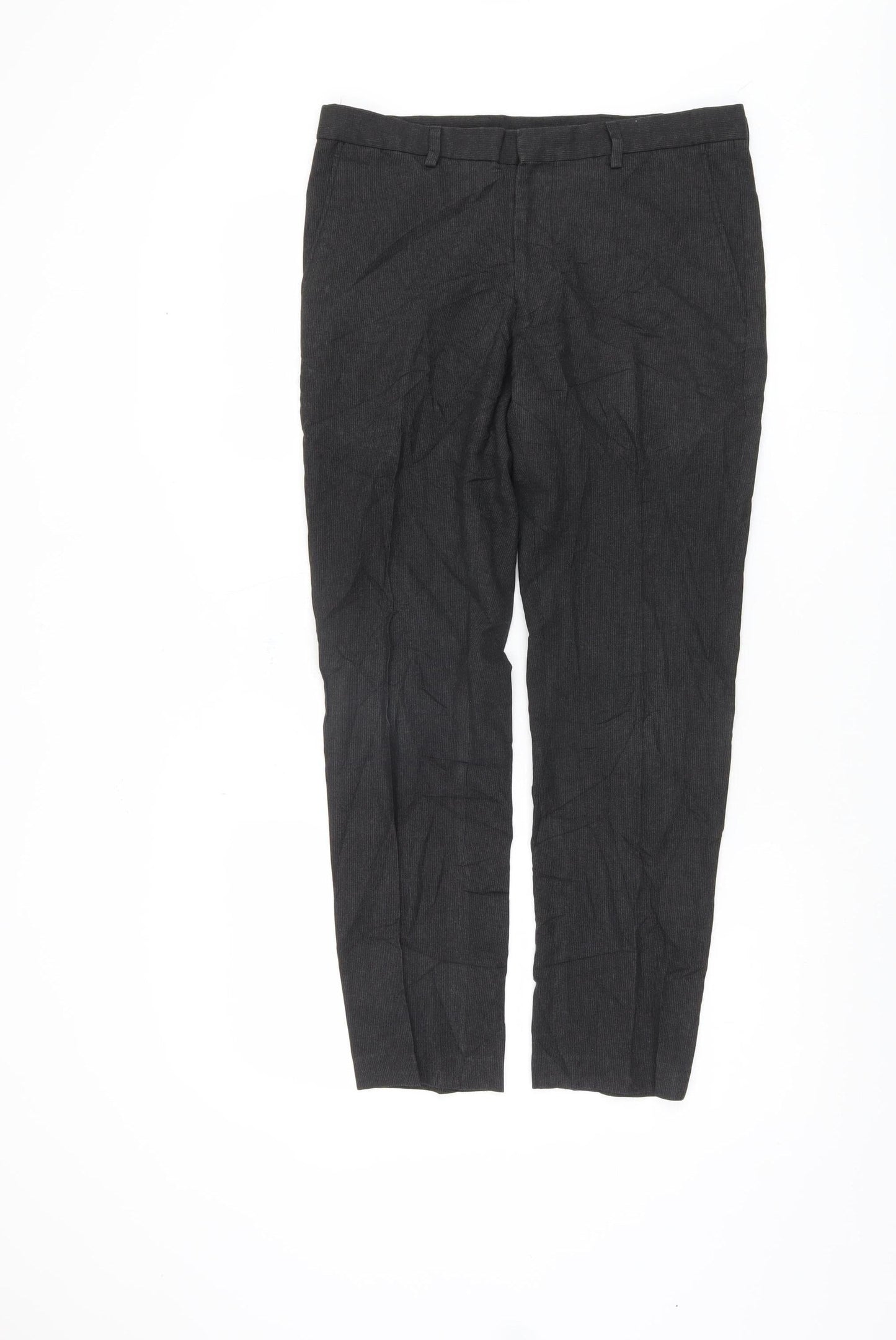 Burton Men's Black Trousers, Size S, 30in Waist