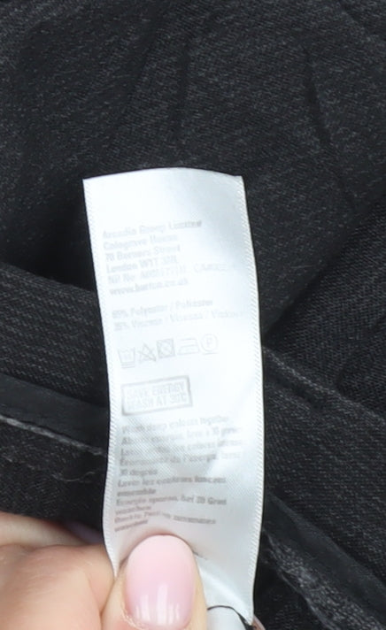 Burton Men's Black Trousers, Size S, 30in Waist