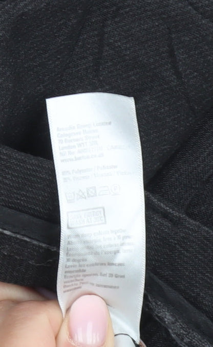 Burton Men's Black Trousers, Size S, 30in Waist