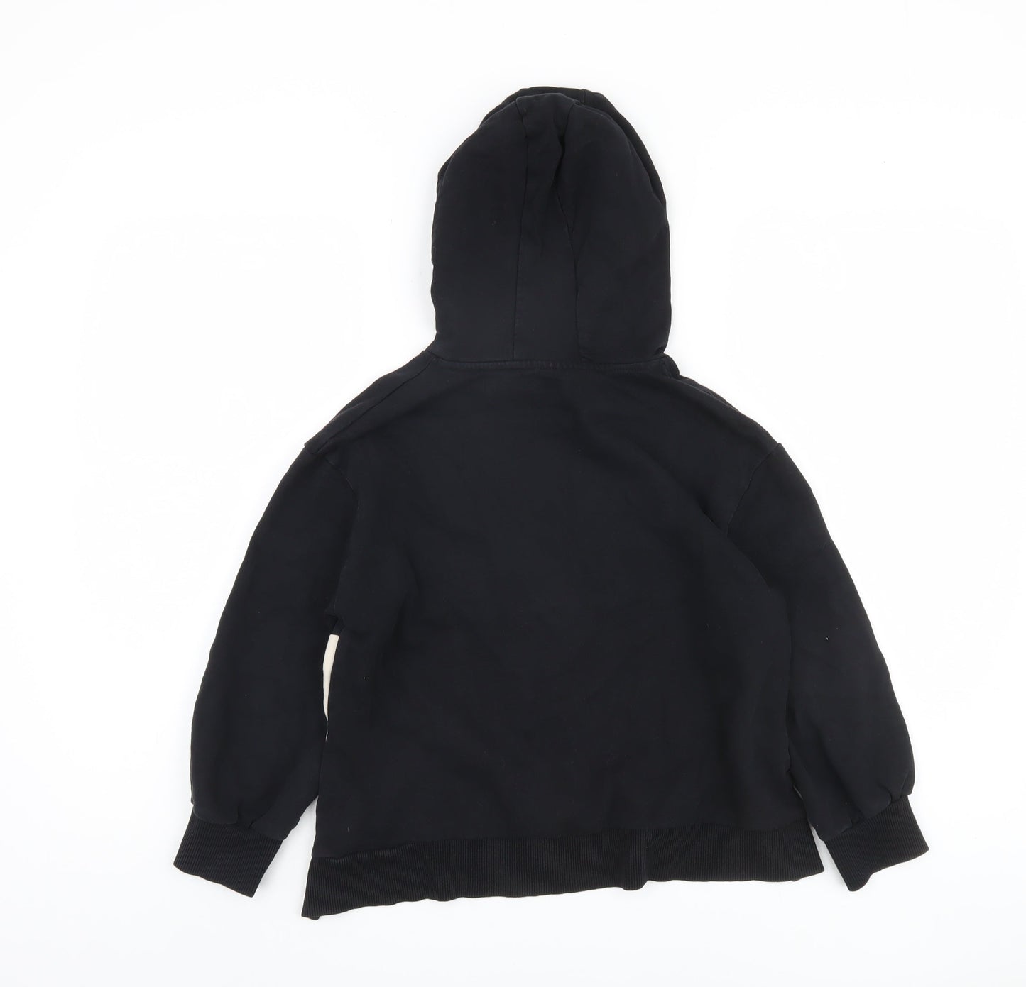 George Girls Disney Hoodie, Black & Beige, 8-9 Years, Pullover