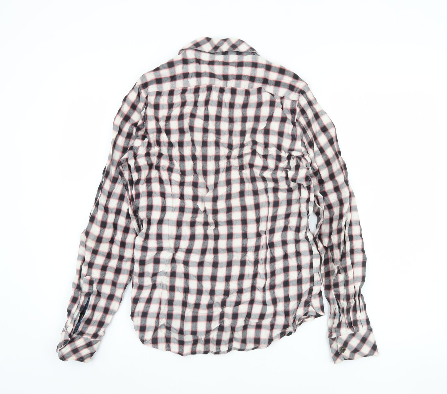 Ted Baker Men's Multicoloured Check Shirt, M, Button-Up