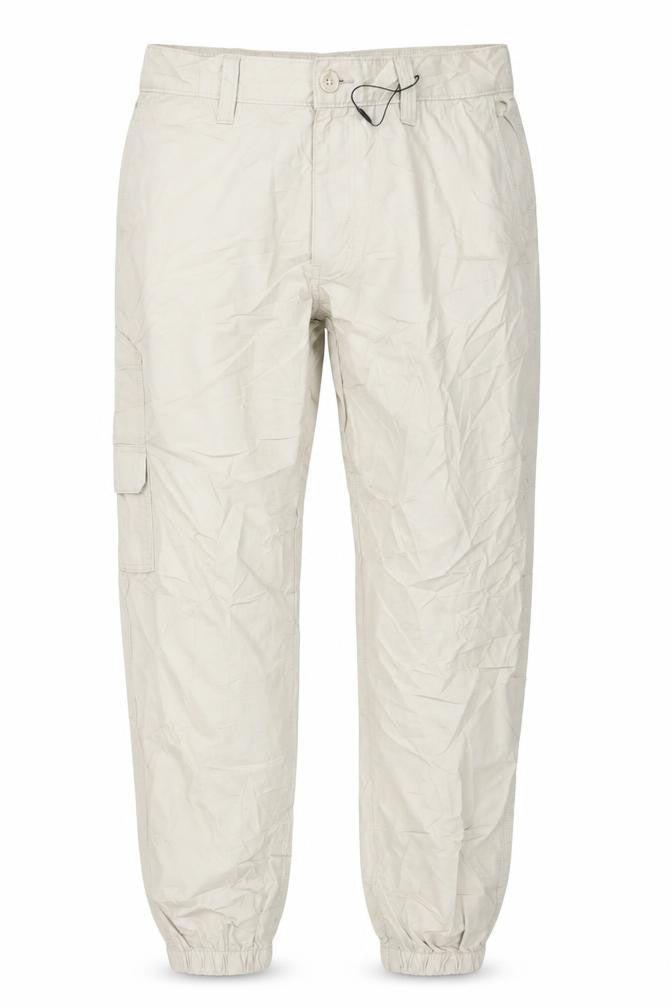 Mens UK Size S Marks and Spencer  Cargo Beige Trousers
