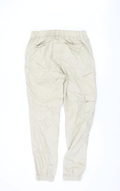 Marks and Spencer Men's Beige Cargo Trousers, Size S