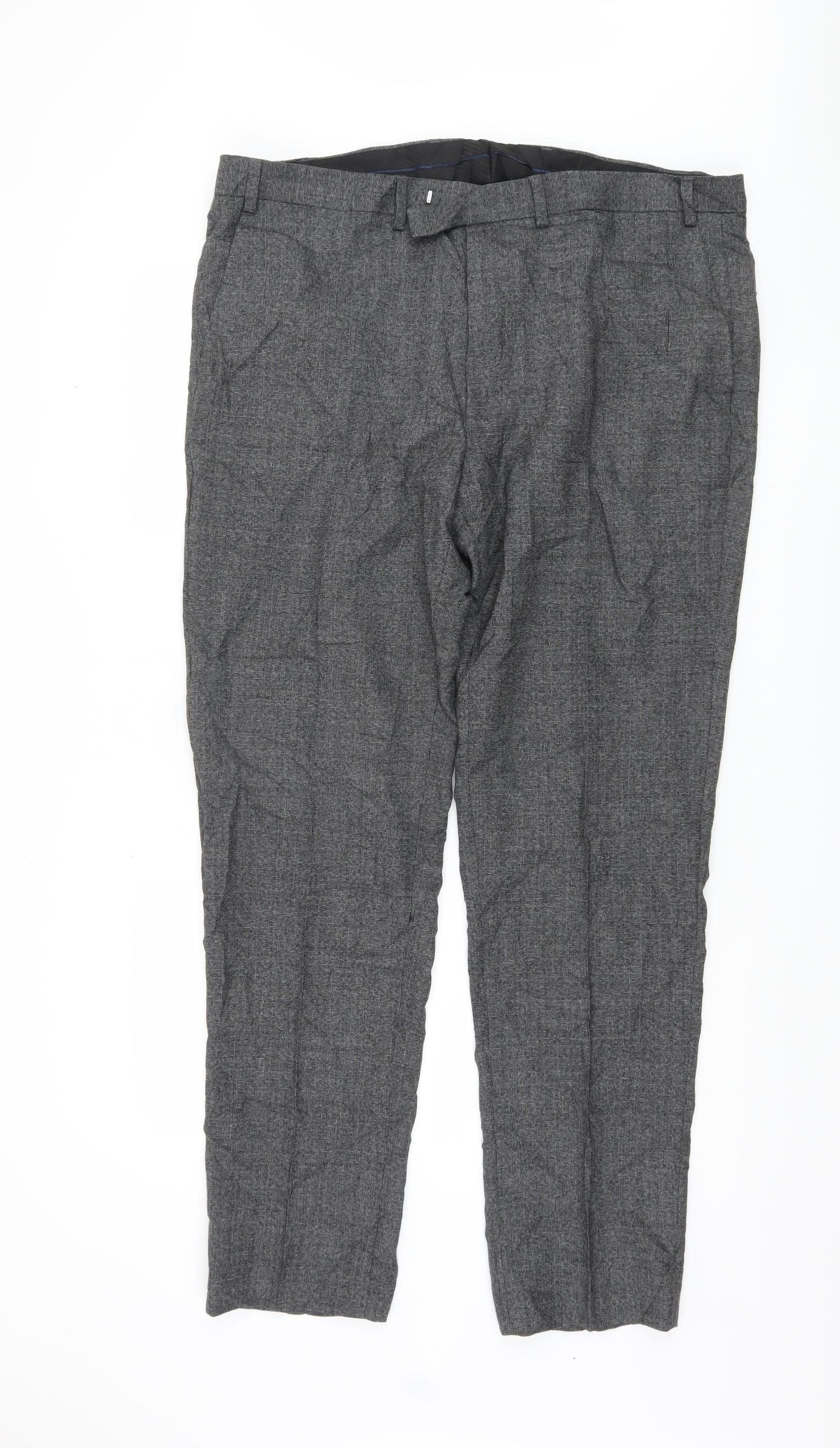 Marks and Spencer Men's Grey Dress Pants XL