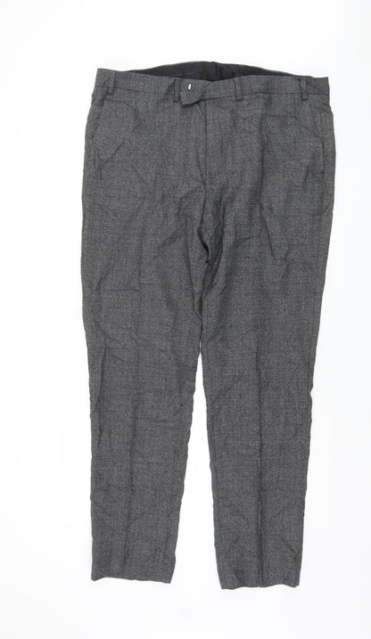 Marks and Spencer Men's Grey Dress Pants XL