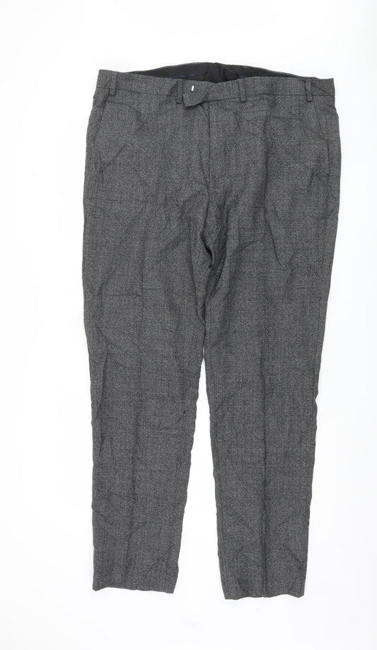 Marks and Spencer Men's Grey Dress Pants XL
