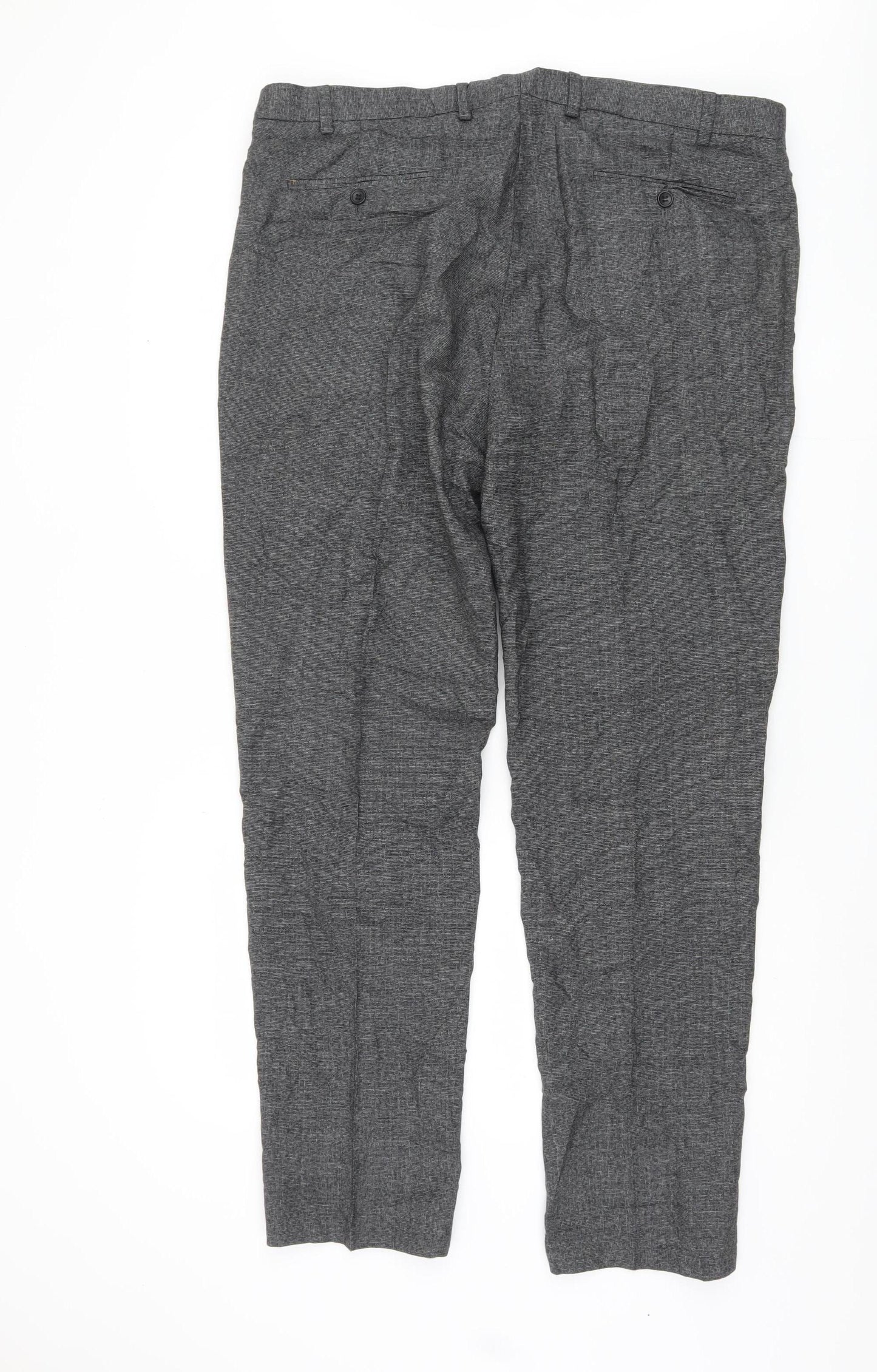 Marks and Spencer Men's Grey Dress Pants XL