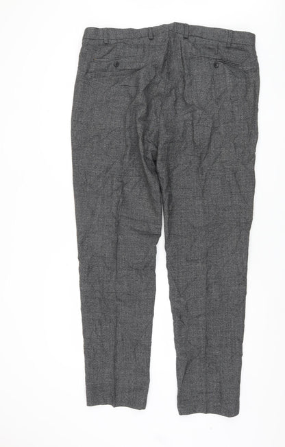 Marks and Spencer Men's Grey Dress Pants XL