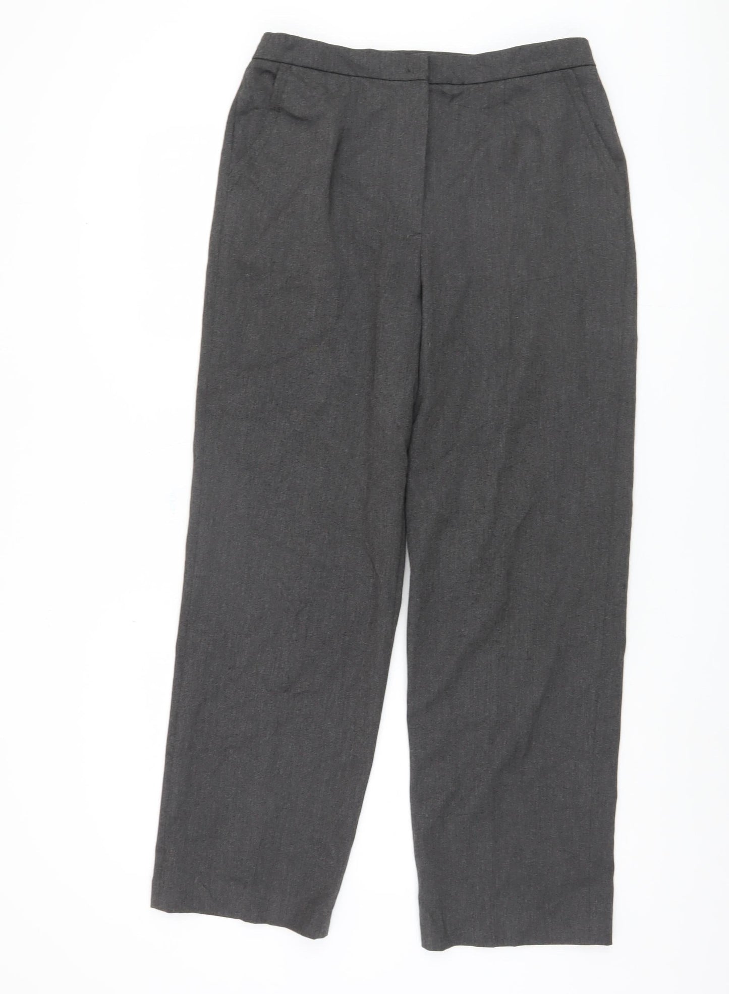 Womens UK Size 12 Eastex Regular Fit Business Casual Grey Trousers
