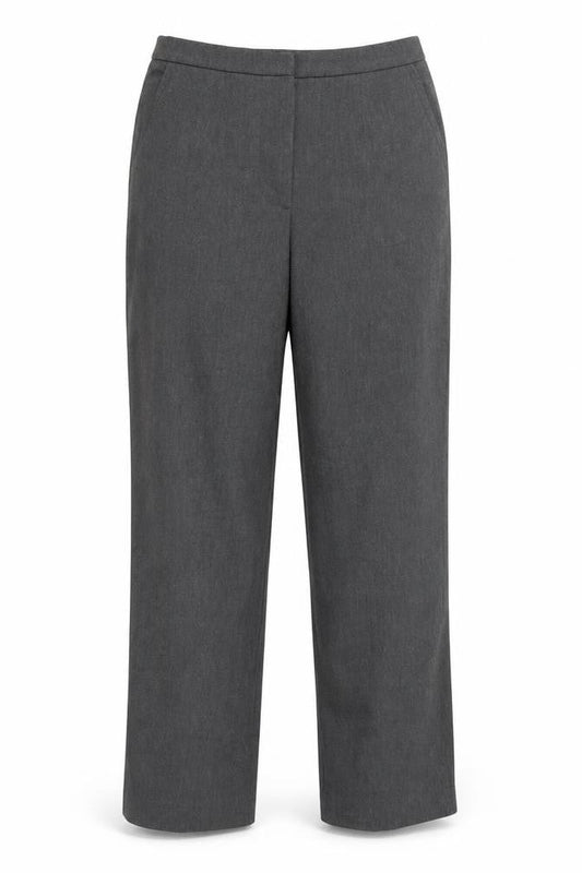 Womens UK Size 12 Eastex Regular Fit Business Casual Grey Trousers
