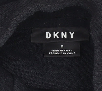 DKNY Women's Black Logo Sweatshirt Medium