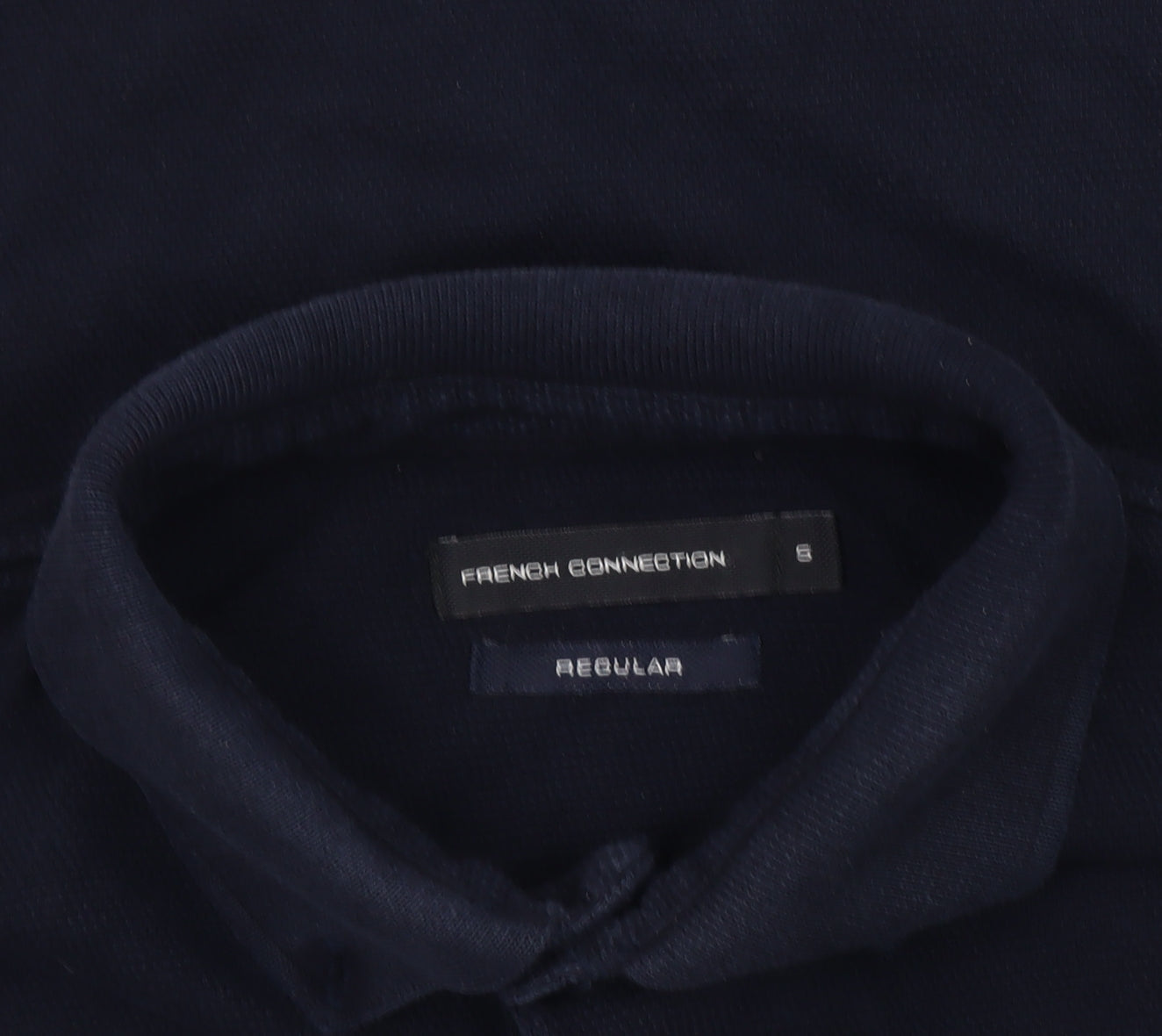 French Connection Men's Black Polo Shirt Size S