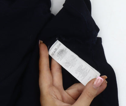 French Connection Men's Black Polo Shirt Size S