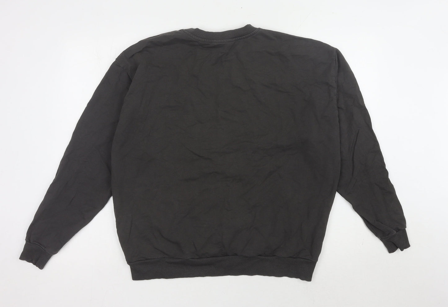 Womens UK Size 10 ASOS DESIGN Black Pullover Sweatshirt