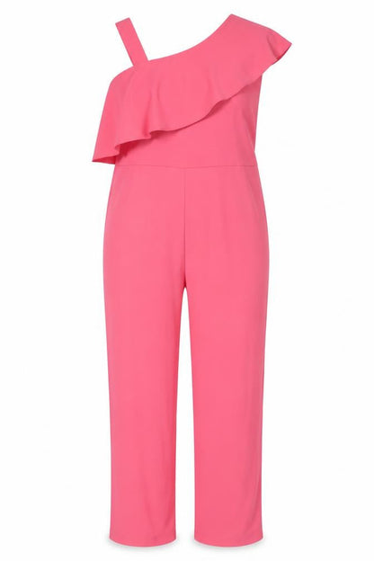 Womens UK Size 22 Marks and Spencer One-Piece Pink Jumpsuit