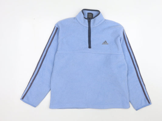 Adidas Women's Blue Pullover Sweatshirt Size 12