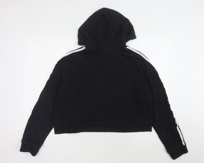 Adidas Women’s Black Pullover Hoodie, Size 14