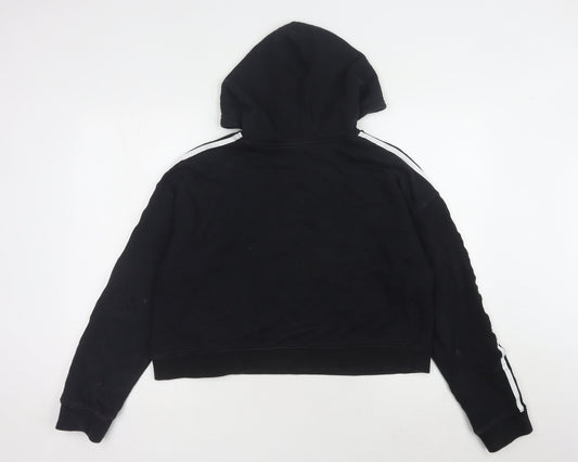 Adidas Women’s Black Pullover Hoodie, Size 14