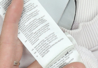 Adidas Women's White Pullover Logo Sweatshirt Size 10