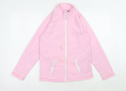 Mountain Warehouse Girls Pink Basic Jacket Size 11-12