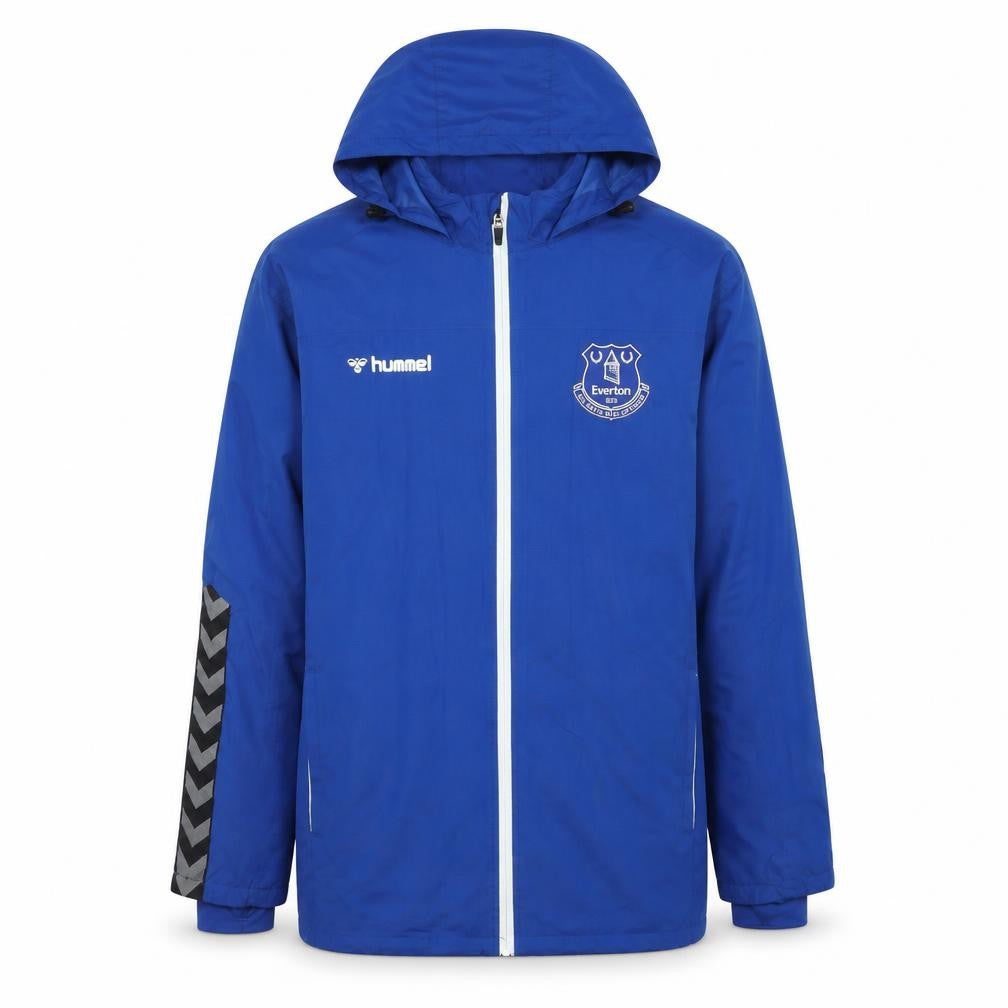 Mens UK Size M Hummel Blue Rain Coat