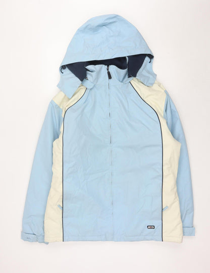 Mens UK Size L Trespass Blue Rain Coat