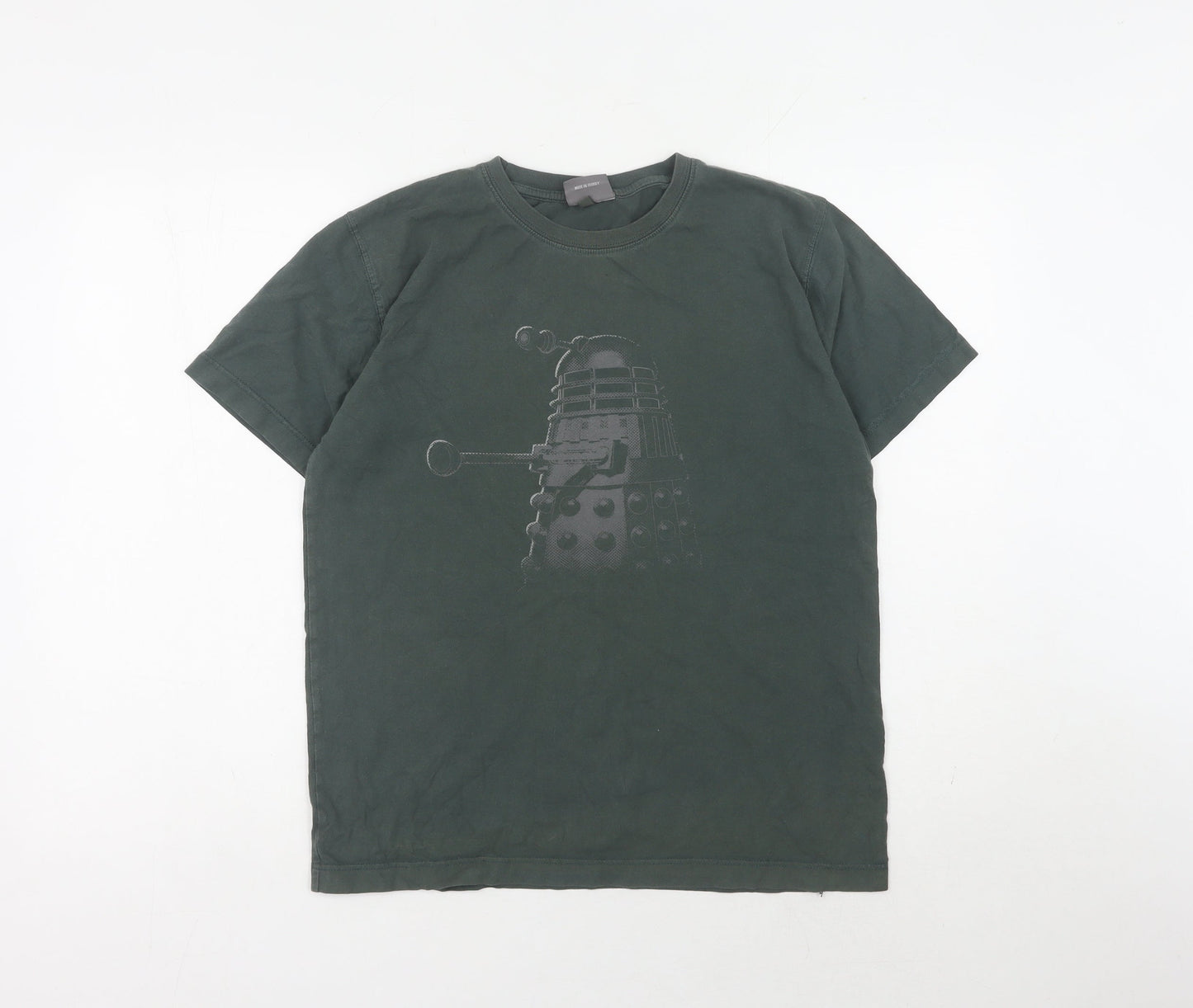 Chunk Unisex Dalek T-Shirt Green Small