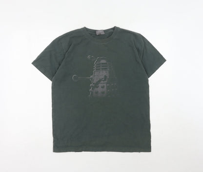Chunk Unisex Dalek T-Shirt Green Small