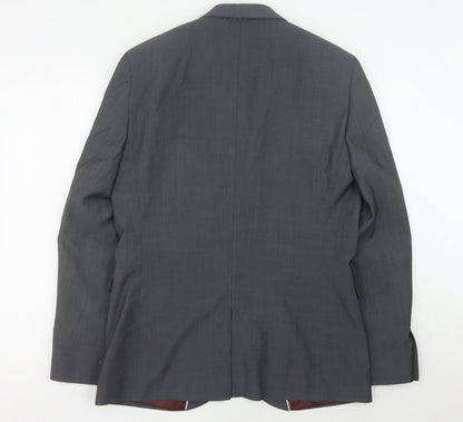 Mens UK Size 40 NEXT Regular Grey Suit Jacket