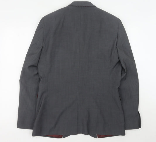 Mens UK Size 40 NEXT Regular Grey Suit Jacket
