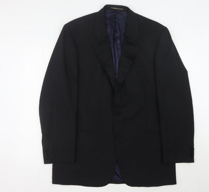 Mens UK Size 42 Marks and Spencer Regular Black Suit Jacket