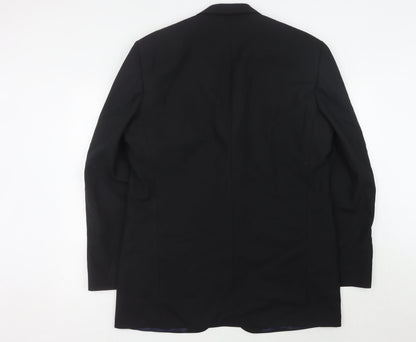 Mens UK Size 42 Marks and Spencer Regular Black Suit Jacket
